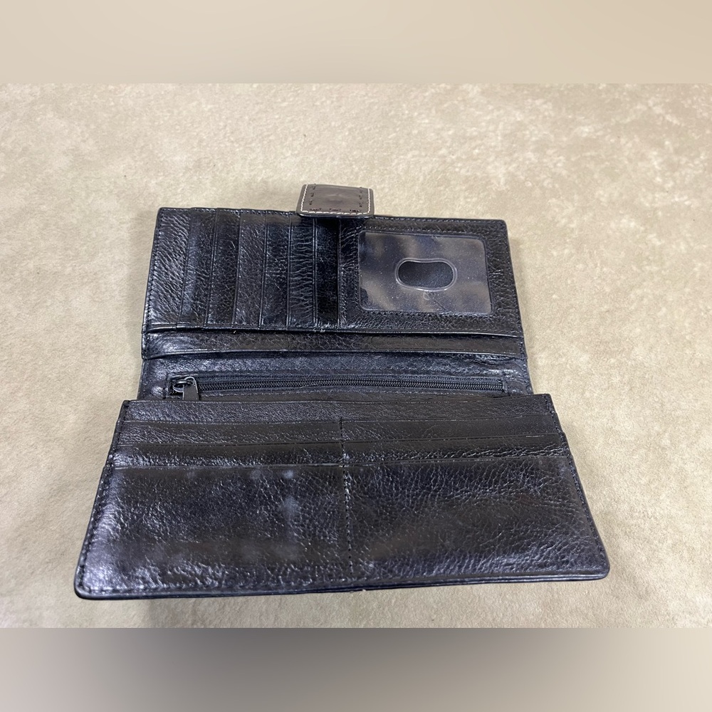 Fossil Black leather Wallet - Picture 8 of 9